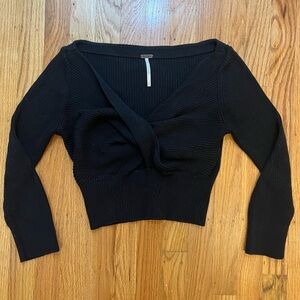 Elegant Black Women's Sweater